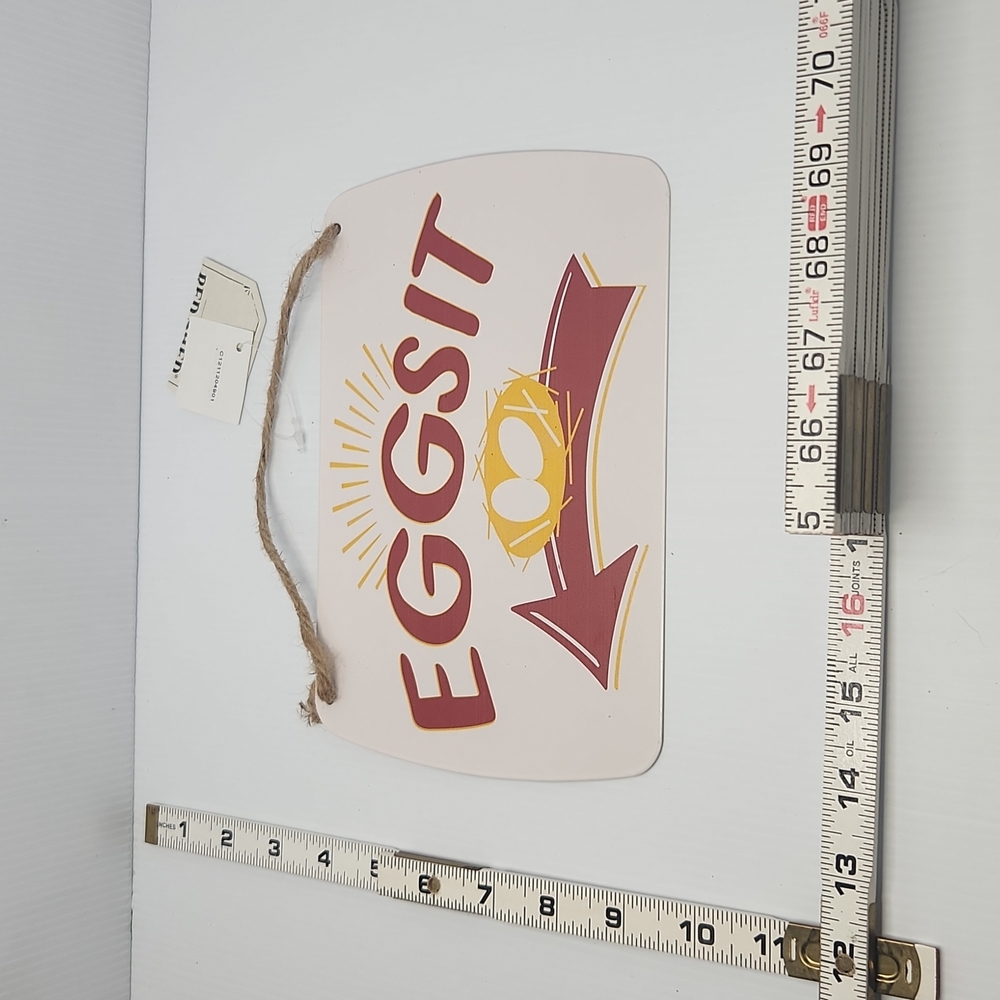 Metal sign